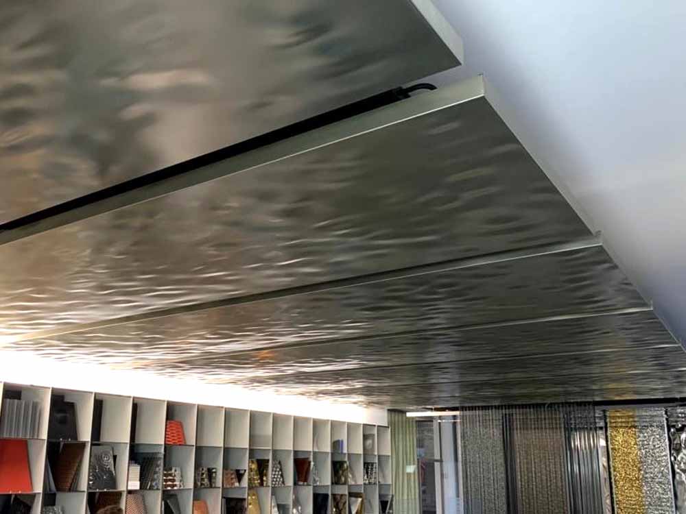 Application Plafond SWELL BEADS Champagne Classique nanoINOX®